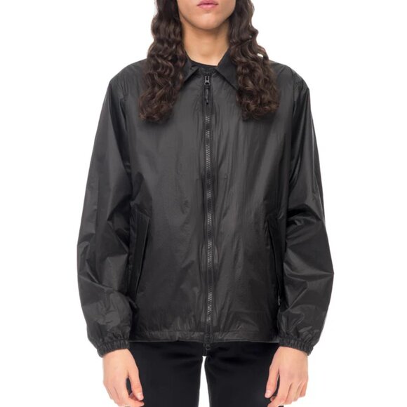 The Very Warm Windbreaker Jacket Black L NWT - Picture 1 of 8